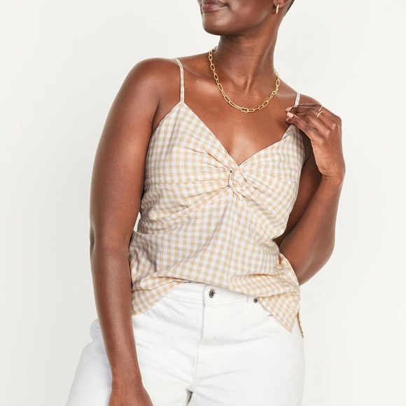 Gingham cami top - Picture 3 of 4